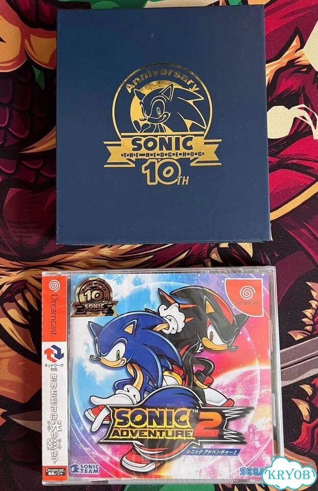 Sonic Adventure 2 10th Dreamcast ntsc-J фото 5