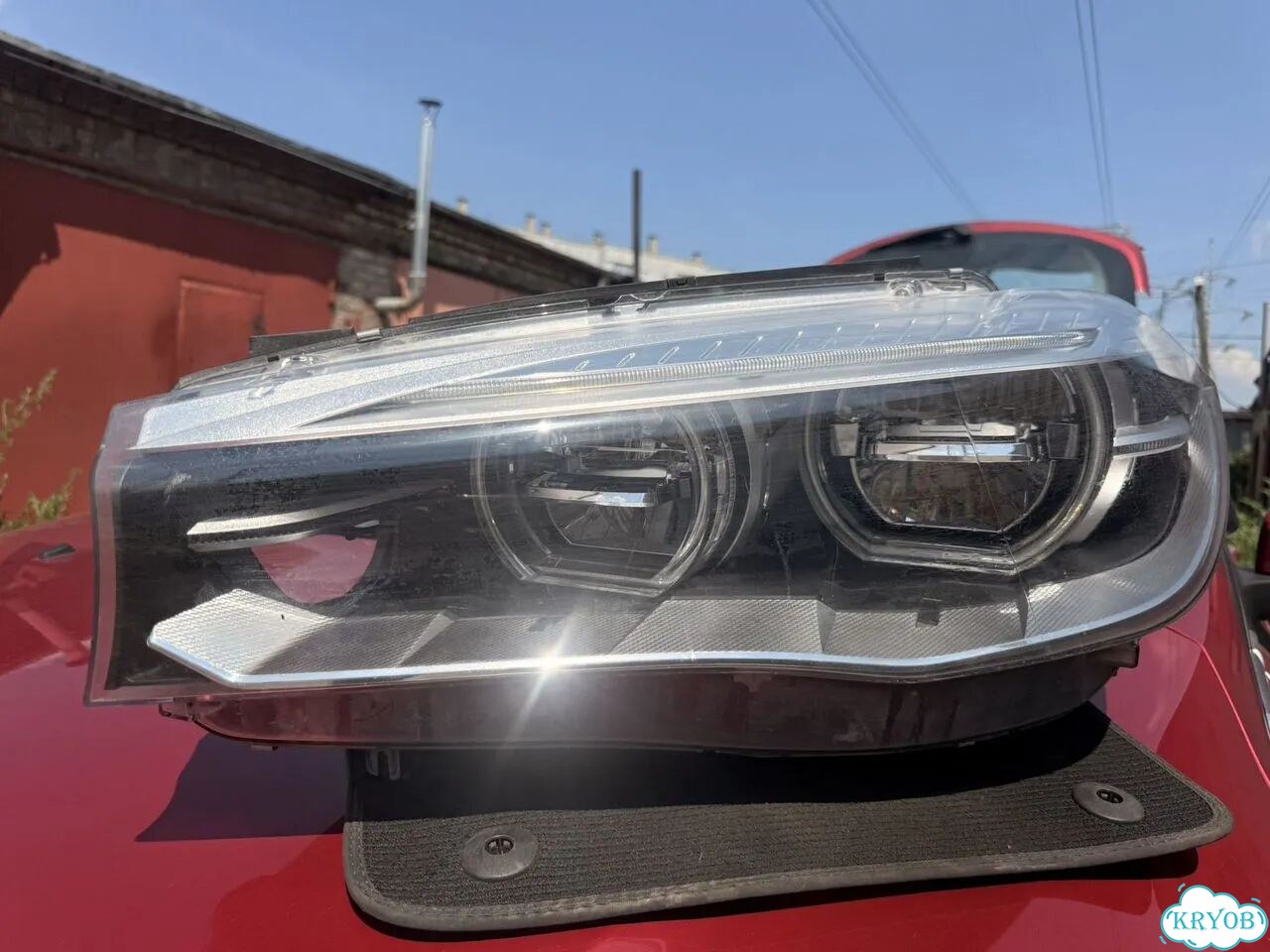 Фара левая bmw X6 LED F16 фото 2