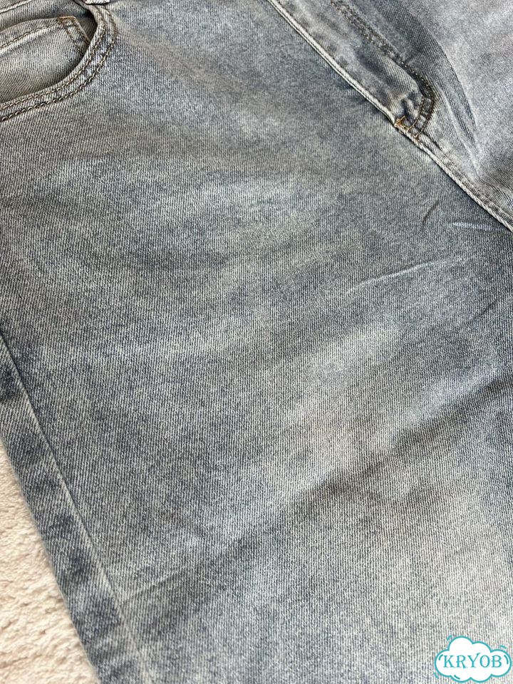 Джинсы широкие светлые Zara type фото 6