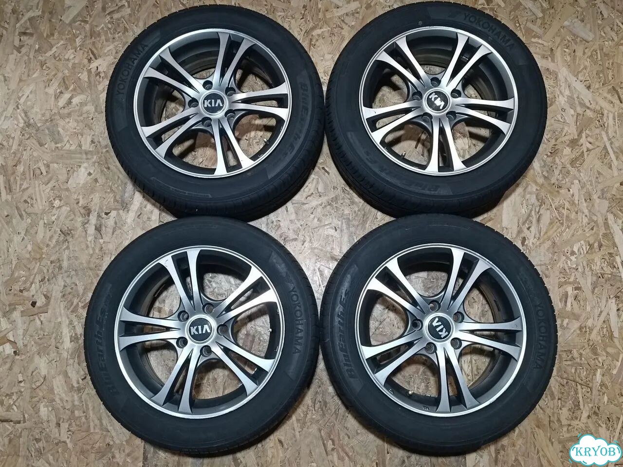 Колеса (шины+диски) Kia 205/55 R16 5x114.3 фото 1