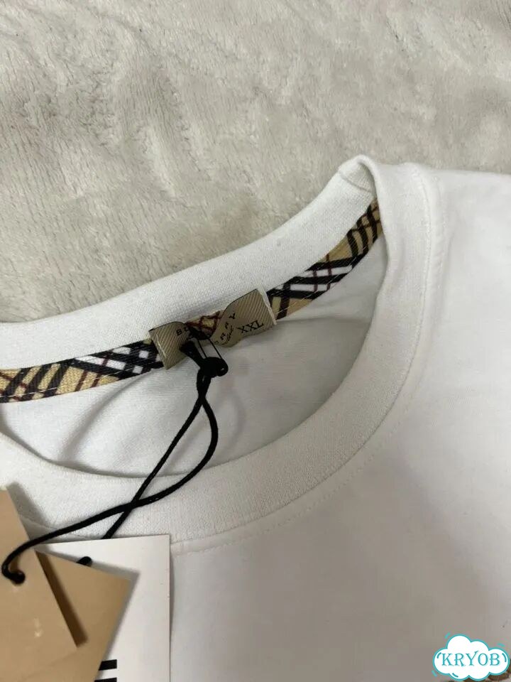 Свитшот burberry белый с вышивкой фото 5