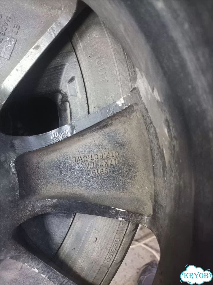 Литые диски Subaru 7×R17 5×100 фото 2