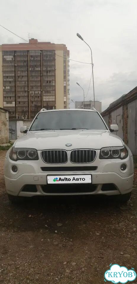 BMW X3 2.5 AT, 2009, битый, 125 000 км фото 4