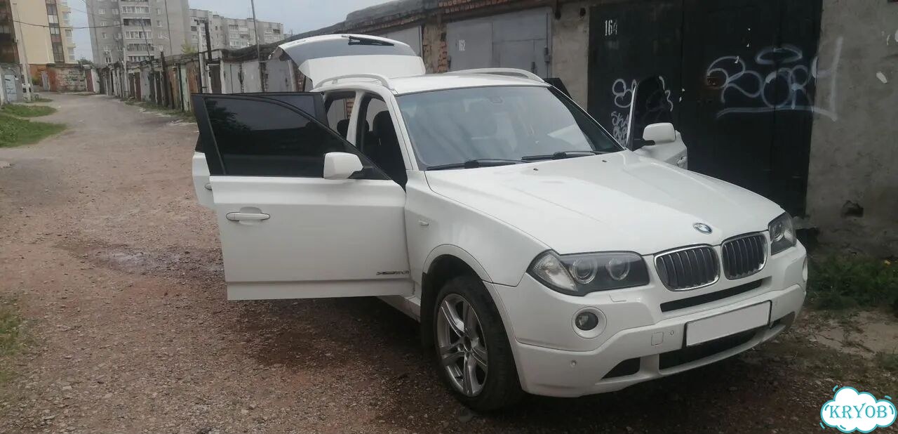 BMW X3 2.5 AT, 2009, битый, 125 000 км фото 7
