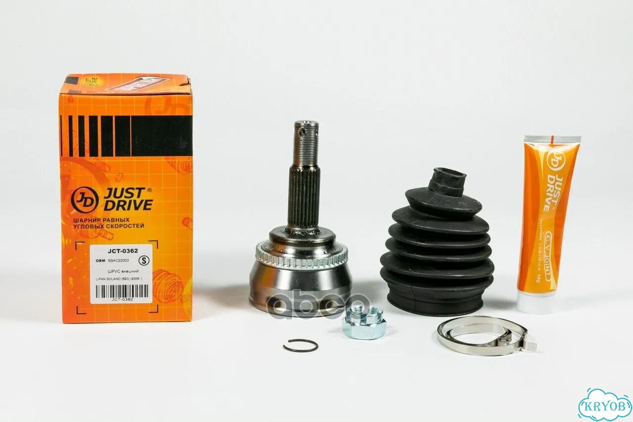 ШРУС внешний (с ABS) (JD) JCT0362 Lifan Solano фото 3