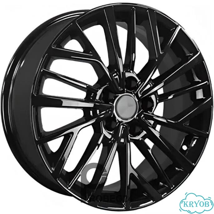Khomen KHW 1717 7x17 5*114.3 ET48 DIA67.1 Black Л фото 1