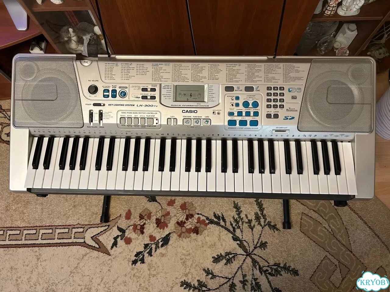 Синтезатор casio lk 300 tv фото 1