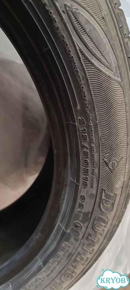 Dunlop Enasave EC300+ 215/50 R18 фото 2