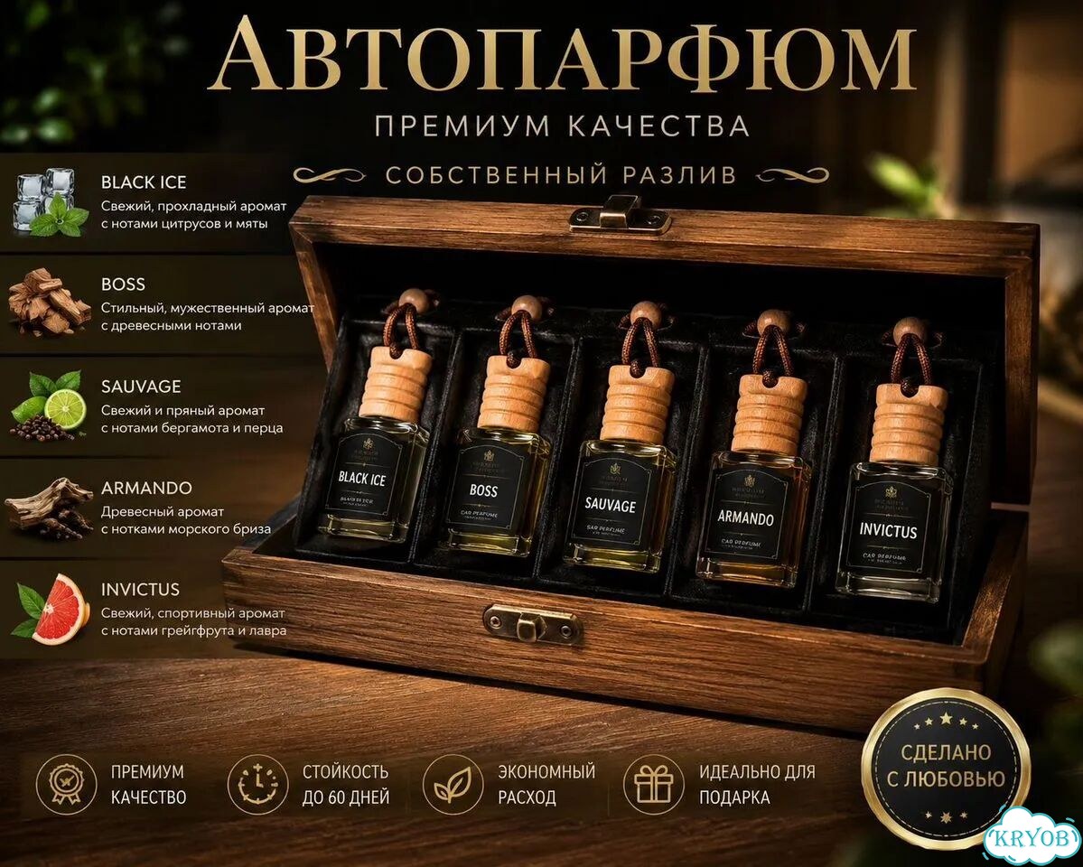 Автопарфюм собственного разлива фото 1