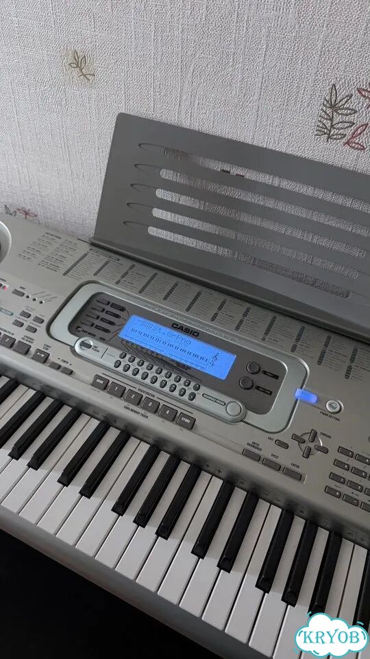 Синтезатор Casio WK-3300 + стойка + банкетка фото 2