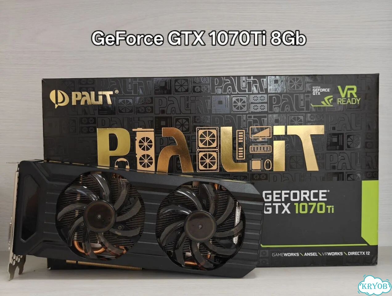 Видеокарта Palit GTX 1070Ti 8Gb фото 1