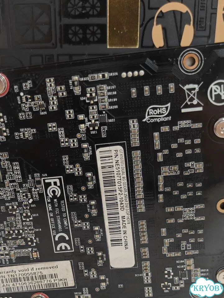 Видеокарта Palit GTX 1070Ti 8Gb фото 2