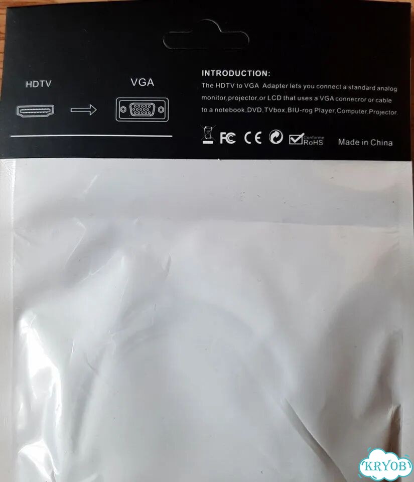 Переходник с hdmi на VGA фото 2