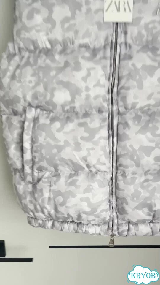 Жилетка zara x Suvene камуфляж фото 1