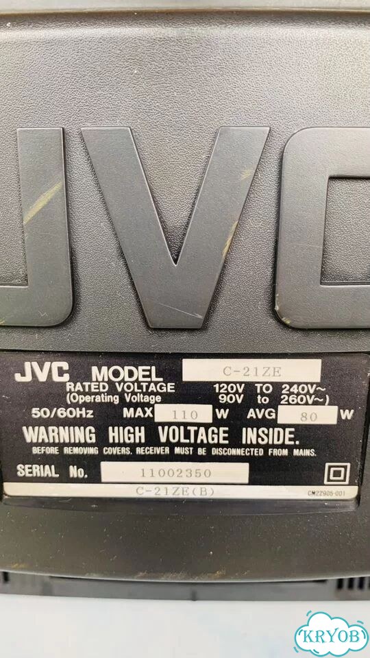 Телевизор jvc c21ze б/у фото 4