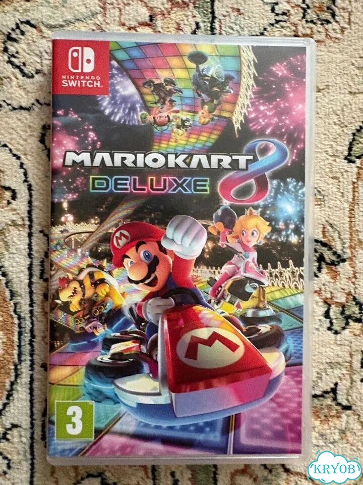 Mariokart 8 deluxe картридж Nintendo switch фото 1