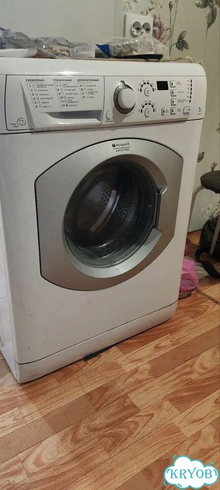 Стиральная машина бу hotpoint ariston 5кг фото 1