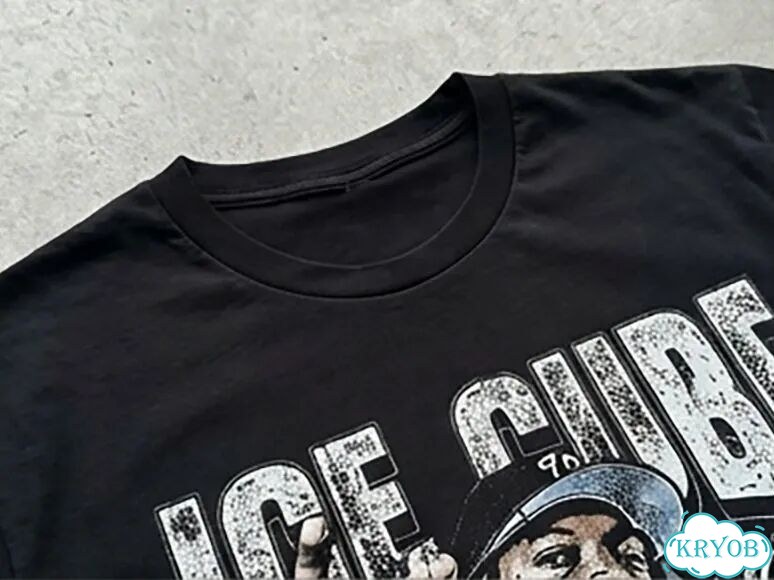 Футболка черная Ice Cube streetwear vintage unisex DAD0048 фото 4