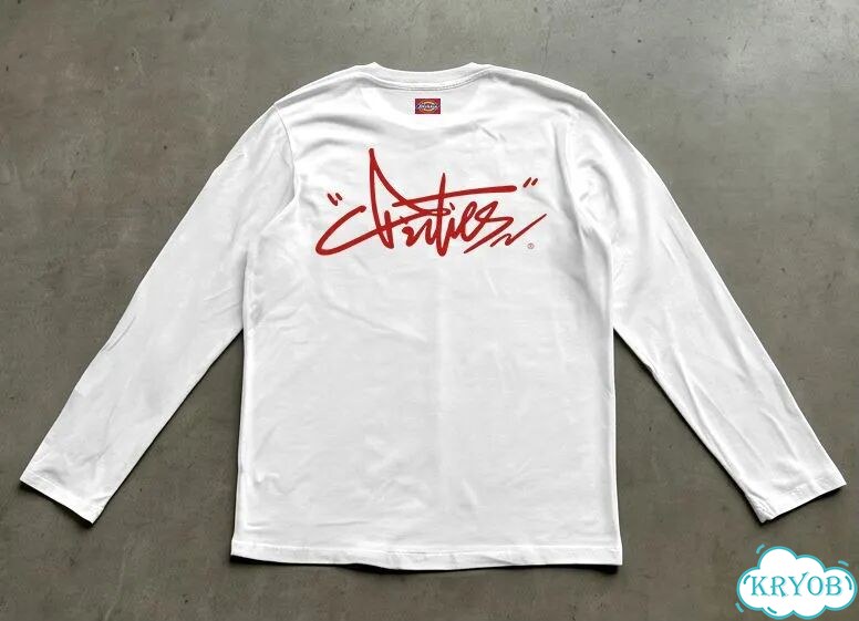 Лонгслив белый Dickies 10,000 needle embroidery craft streetwear vintage unisex DAC0223 фото 1