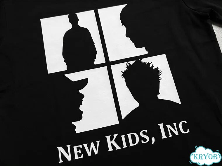 Футболка черная Raf Simons SS03 New Kids archive type unisex DAC0188 фото 2