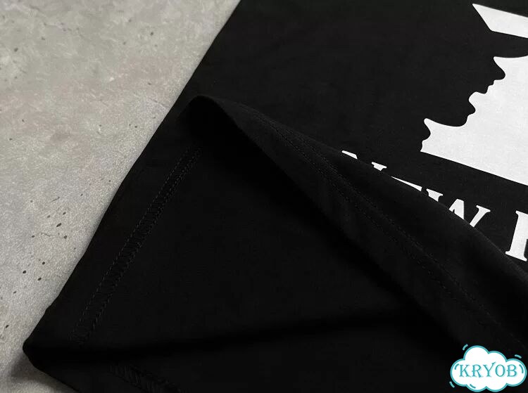 Футболка черная Raf Simons SS03 New Kids archive type unisex DAC0188 фото 4