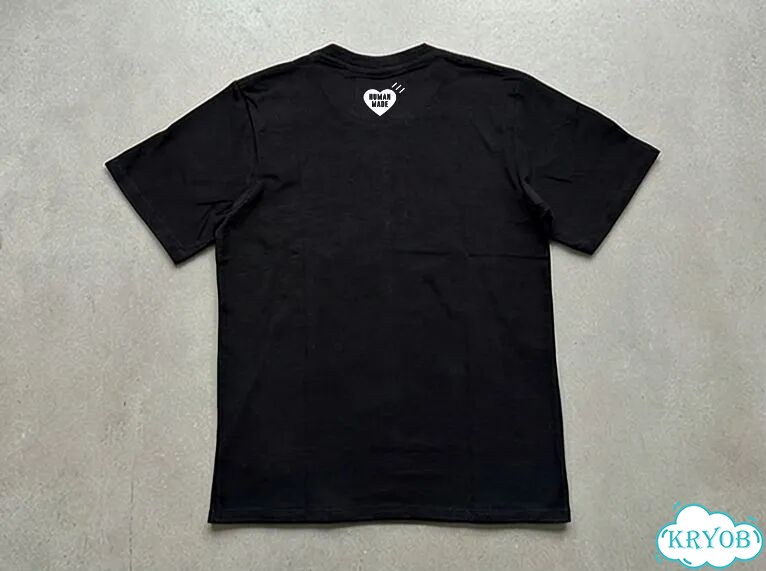 Футболка черная Human Made Everest streetwear vintage unisex DAC0114 фото 2