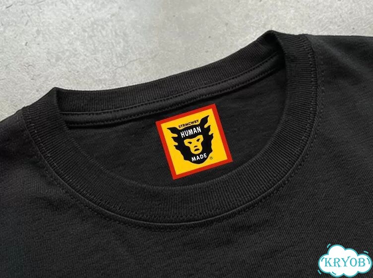 Футболка черная Human Made Everest streetwear vintage unisex DAC0114 фото 6
