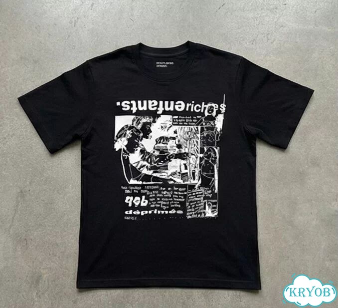 Футболка черная ERD Enfants Riches Deprimes call darkwear gothic unisex DAC0013 фото 2
