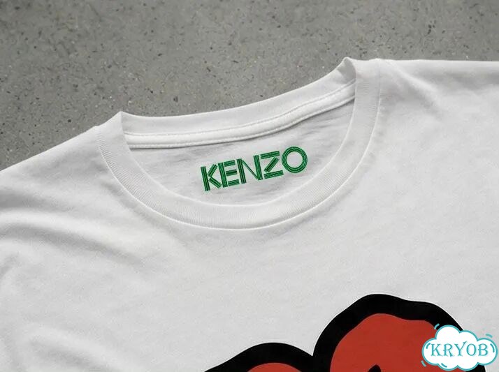 Лонгслив белый Kenzo paris streetwear vintage unisex DAC0133 фото 5