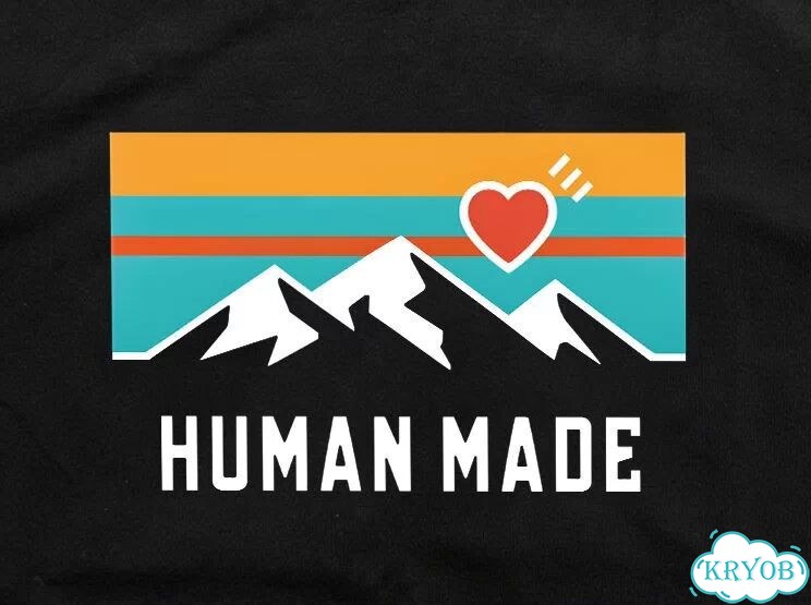 Лонгслив черный Human Made Everest streetwear vintage unisex DAC0114 фото 4