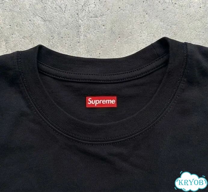 Футболка черная Supreme x Martine Rose archive type unisex DAC0045 фото 4