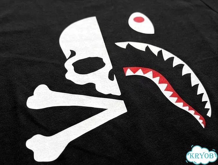 Футболка черная Mastermind and Bape streetwear vintage unisex DAC0099 фото 3