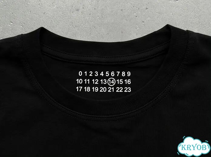 Футболка черная Maison Margiela Mason Majira ss25 520 logo print loose luxury archive unisex DAC0170 фото 4