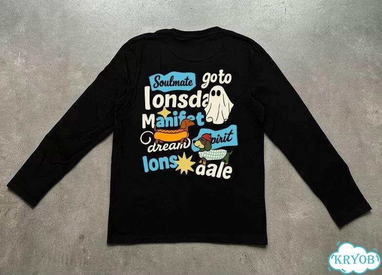 Лонгслив черный Lonsdale dragon Dell cotton American retro heavy streetwear vintage unisex DAC0168 фото 2