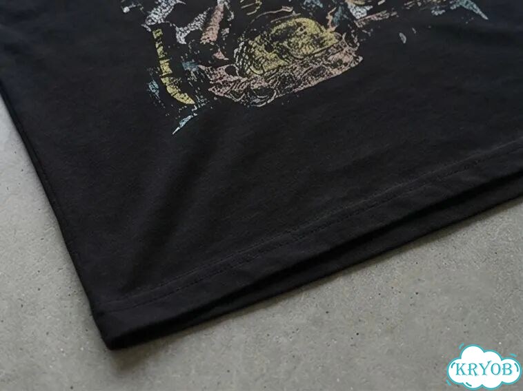 Футболка черная Bioshok streetwear vintage unisex DAD0047 фото 4