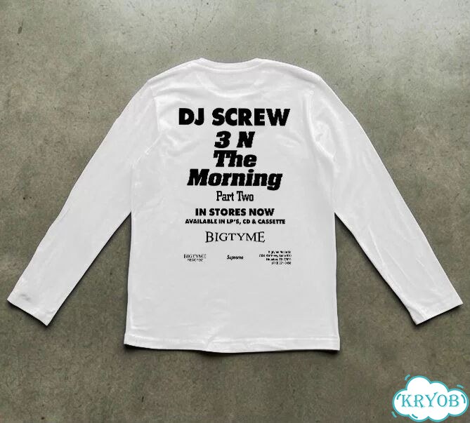 Лонгслив белый Supreme SUC streetwear vintage unisex DAC0150 фото 2