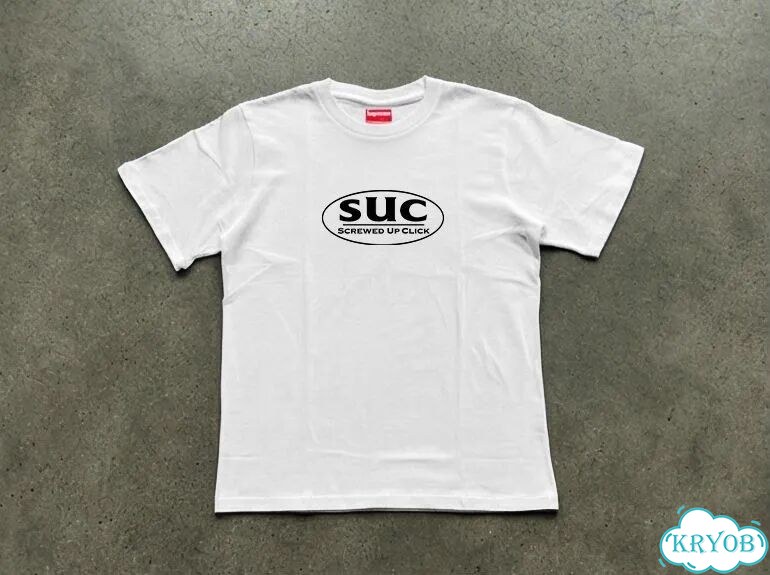Футболка белая Supreme SUC streetwear vintage unisex DAC0150 фото 1