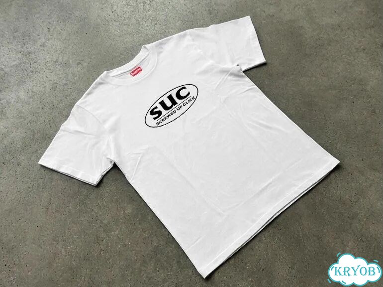 Футболка белая Supreme SUC streetwear vintage unisex DAC0150 фото 3