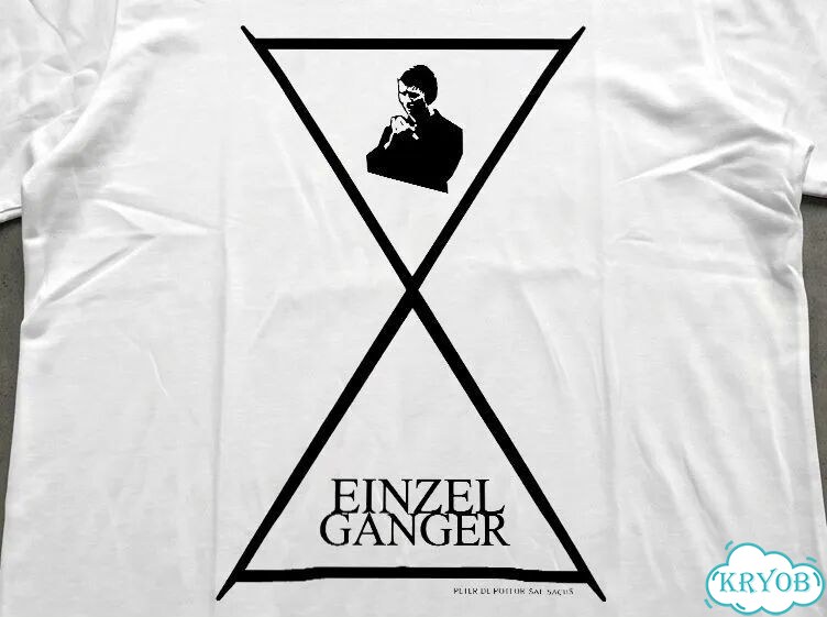 Футболка белая Raf simons peter de potter einzel ganger archive type unisex DAC0186 фото 2