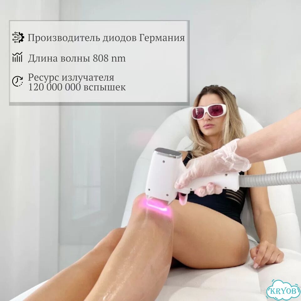 Диодный лазер для эпиляцииMах-Плюс 2000lp 25 г гарантия фото 6