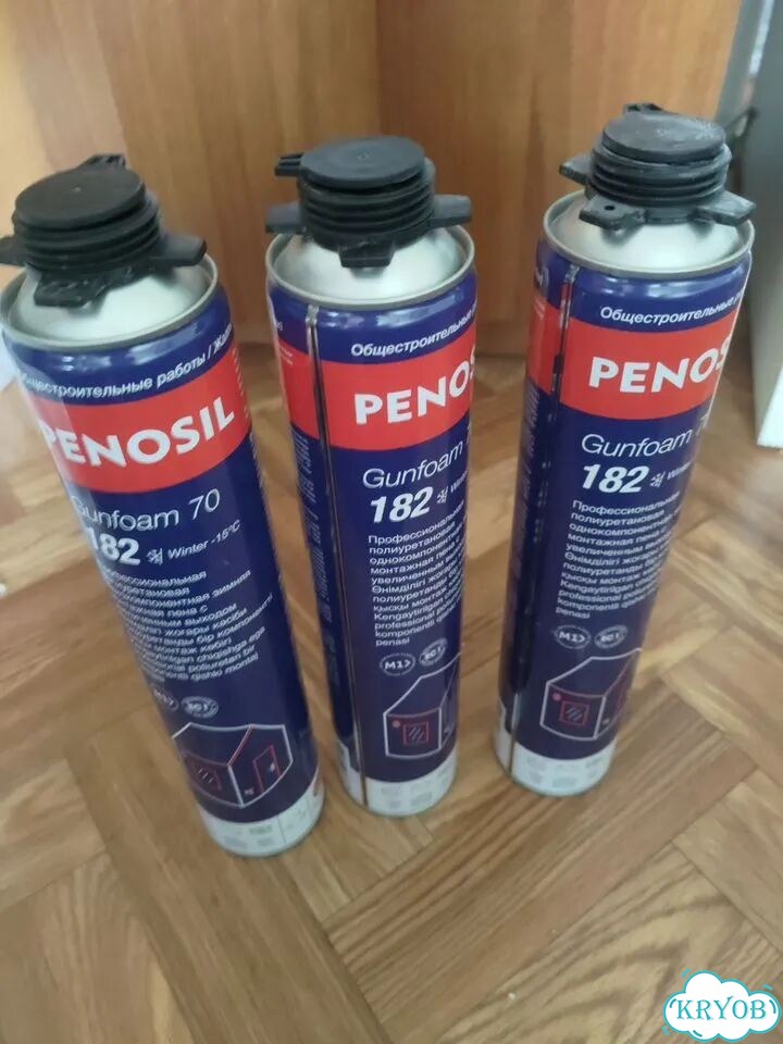 Монтажная пена зимняя фото 1