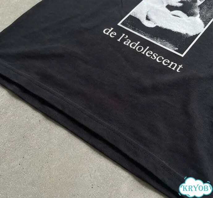 Футболка мужская ERD черная ERD PsychothéRapie De L'aDolescent opium archive gothic AC0054 фото 4