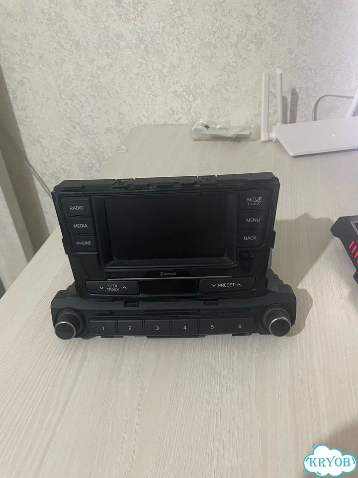 Автомагнитола на Hyundai Solaris 2017-2018 2 покол фото 1