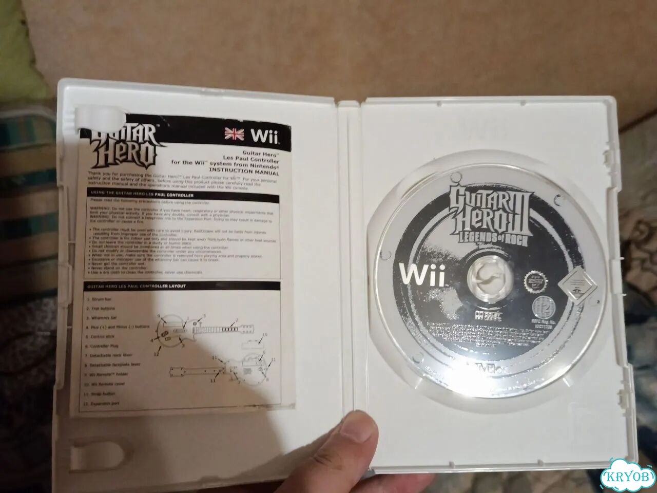 Guitar hero 3 диск для Nintendo Wii фото 3