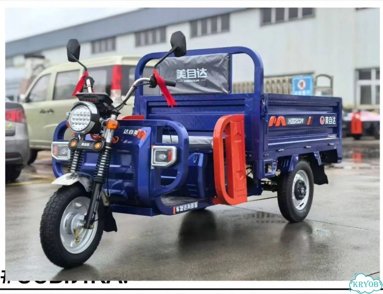 Электрический трицикл 1500W фото 1