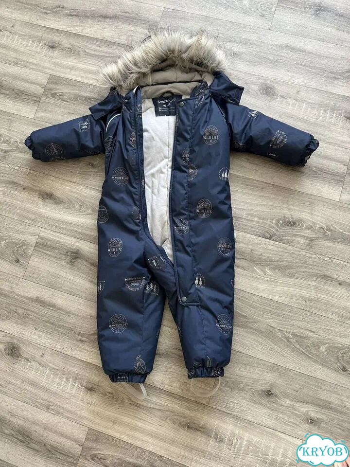 Зимний комбинезон crockid 92 98 для мальчика фото 1