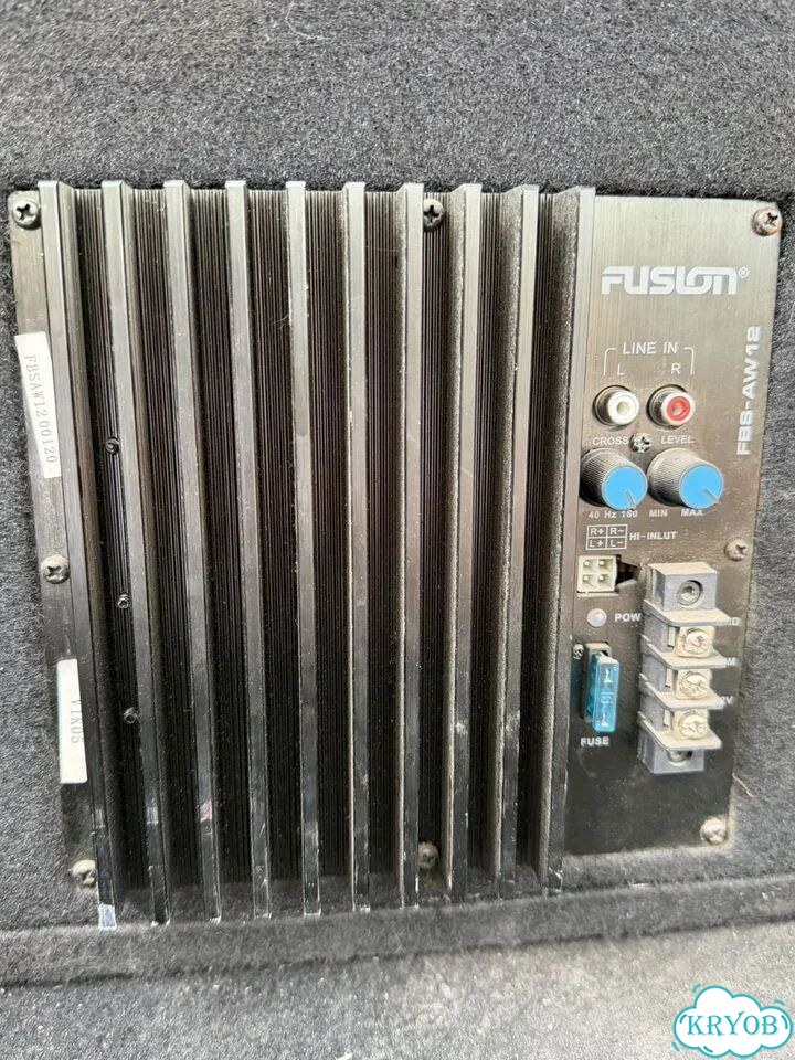 Сабвуфер fusion fbs aw12 фото 4