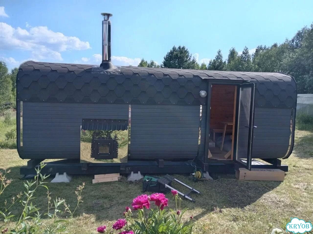 Баня Парус из кедра 6м от производителя фото 10