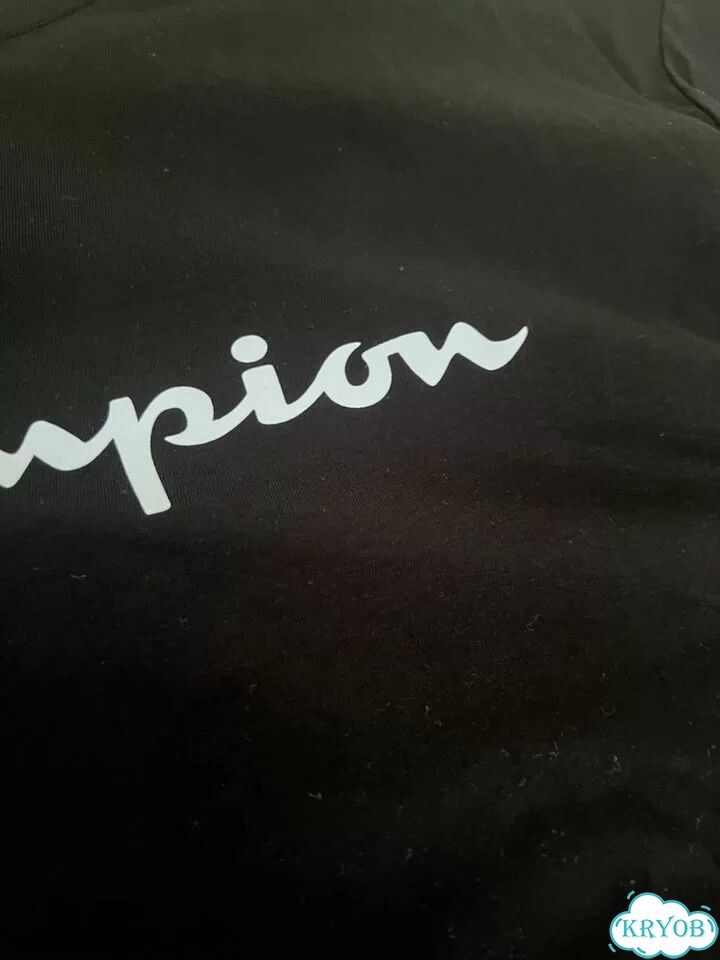Футболка Champion черная фото 4