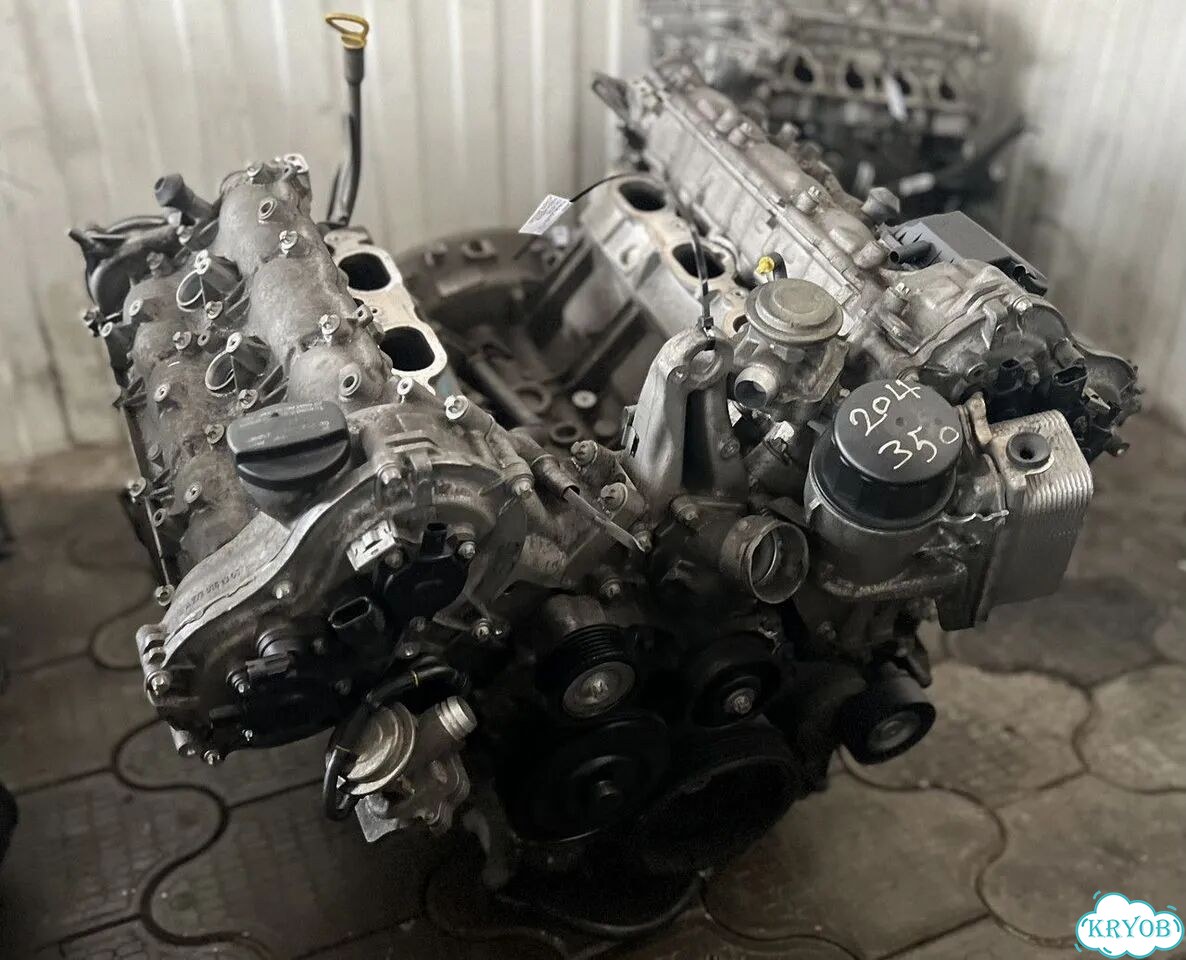 Двигатель M272.961 3.5л V6 4matic на Mercedes-Benz C 350 4matic (W204) фото 3